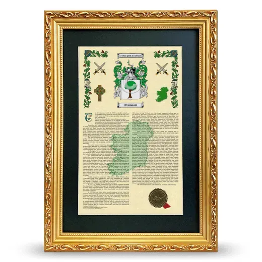 O'Connors Deluxe Armorial Framed - Gold