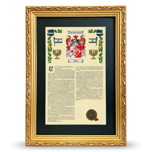 Aizen Deluxe Armorial Framed - Gold