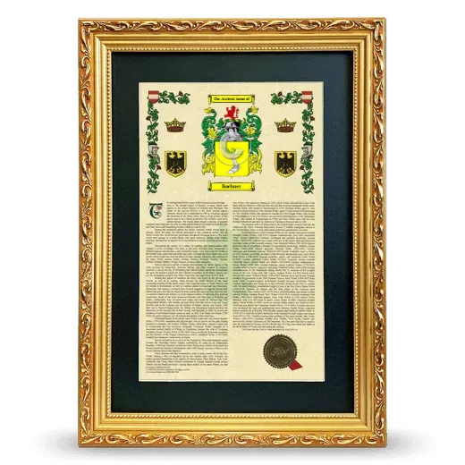 Boehner Deluxe Armorial Framed - Gold