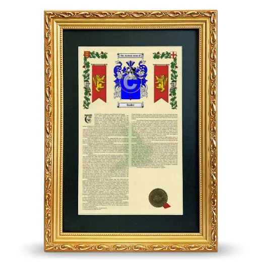 Ender Deluxe Armorial Framed - Gold