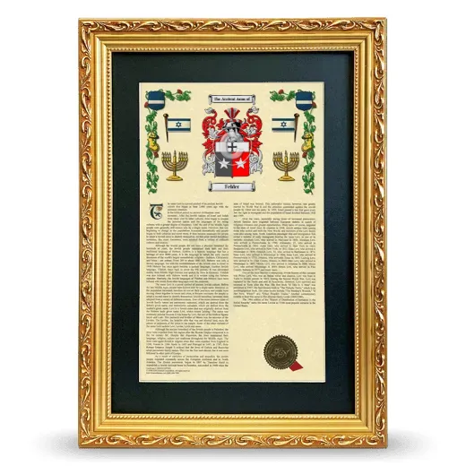 Felder Deluxe Armorial Framed - Gold