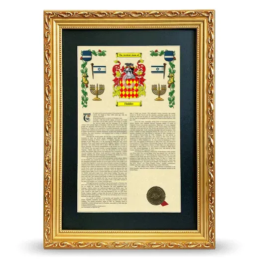 Finkler Deluxe Armorial Framed - Gold