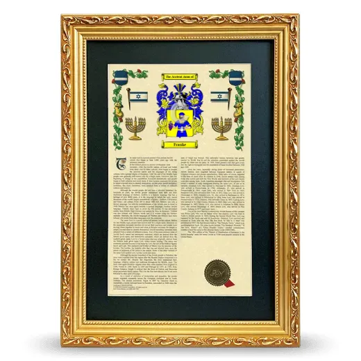 Franke Deluxe Armorial Framed - Gold