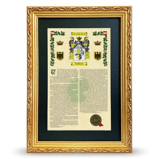 Funkhouse Deluxe Armorial Framed - Gold