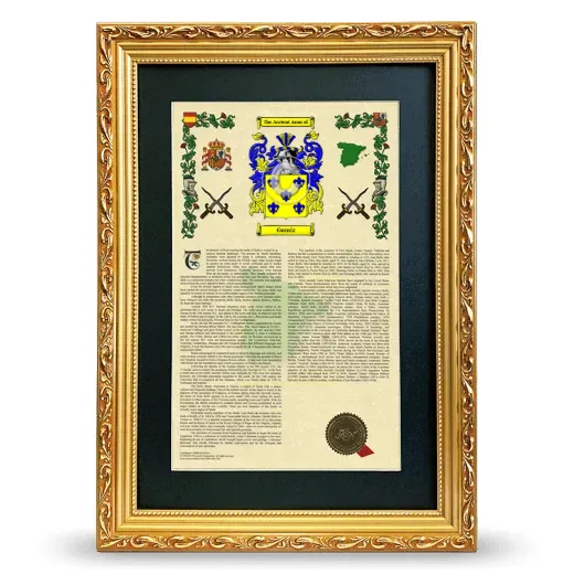 Gumiz Deluxe Armorial Framed - Gold