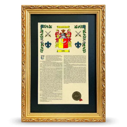 Jollin Deluxe Armorial Framed - Gold