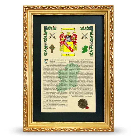 Kallin Deluxe Armorial Framed - Gold