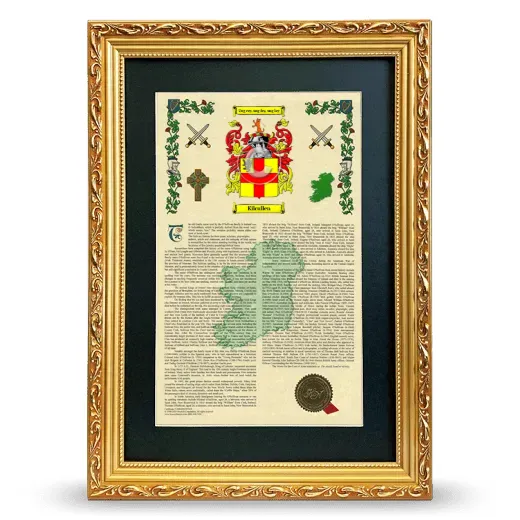 Kilcullen Deluxe Armorial Framed - Gold