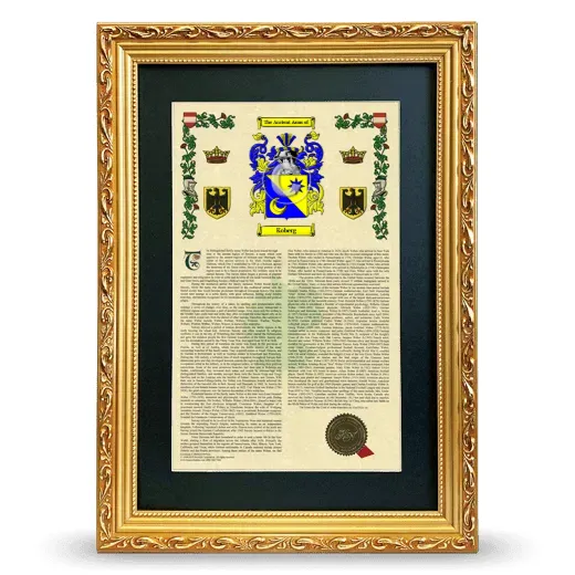 Koberg Deluxe Armorial Framed - Gold