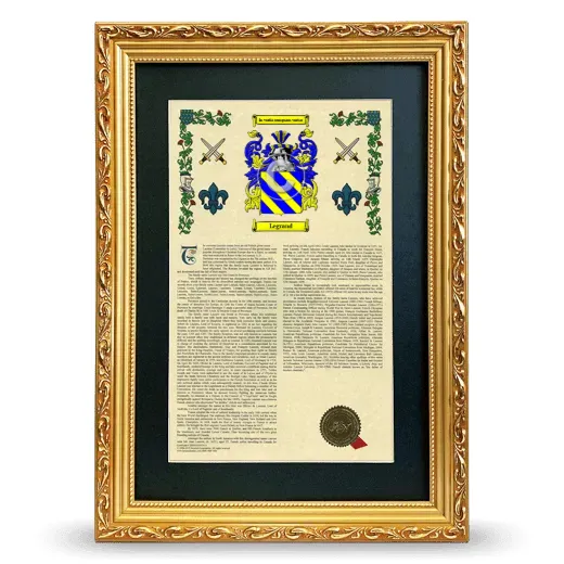 Legrand Deluxe Armorial Framed - Gold
