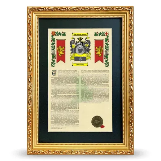 Maskeley Deluxe Armorial Framed - Gold