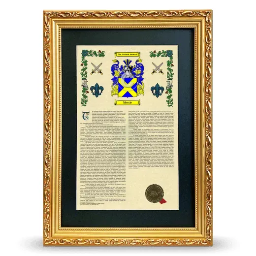 Messie Deluxe Armorial Framed - Gold