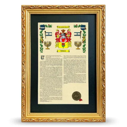 Redman Deluxe Armorial Framed - Gold