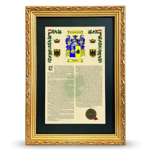 Romair Deluxe Armorial Framed - Gold