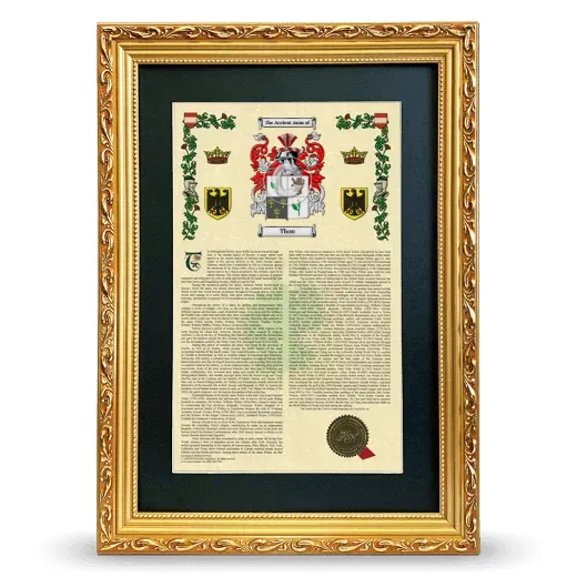 Thon Deluxe Armorial Framed - Gold