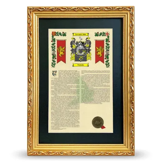 Tustain Deluxe Armorial Framed - Gold