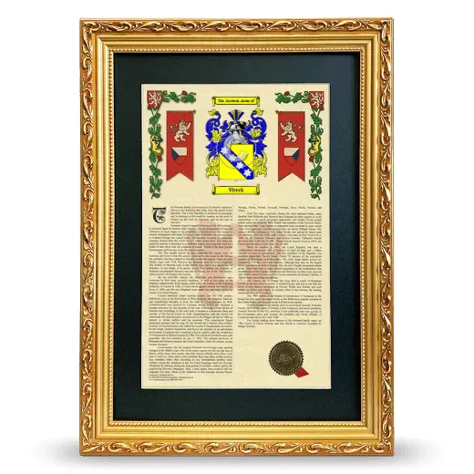 Viteck Deluxe Armorial Framed - Gold