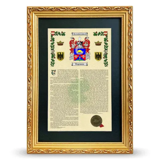 Wagemans Deluxe Armorial Framed - Gold