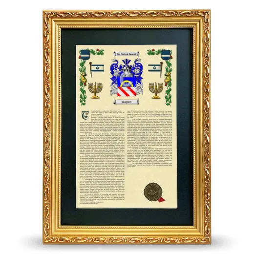 Wagner Deluxe Armorial Framed - Gold