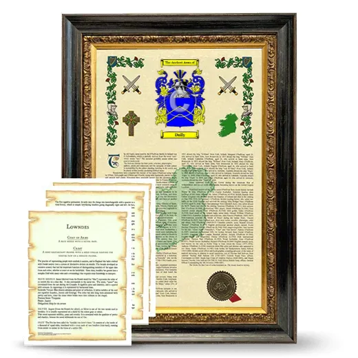 Dully Framed Armorial History and Symbolism - Heirloom