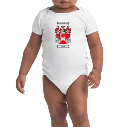 Lattice Baby One Piece