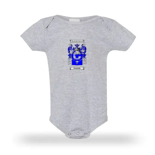 Desjardin Grey Baby One Piece