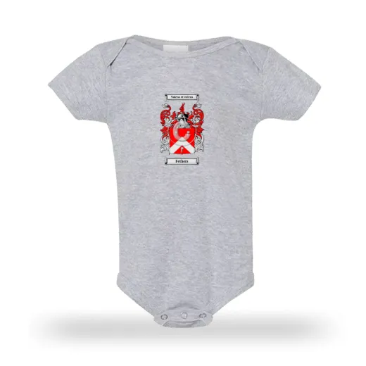 Fethers Grey Baby One Piece