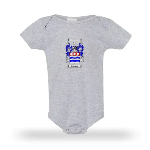Hennings Grey Baby One Piece