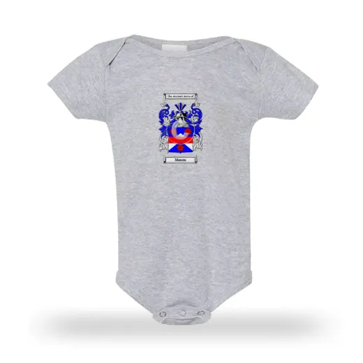 Mason Grey Baby One Piece