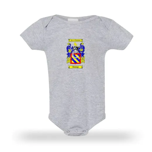 Montagu Grey Baby One Piece