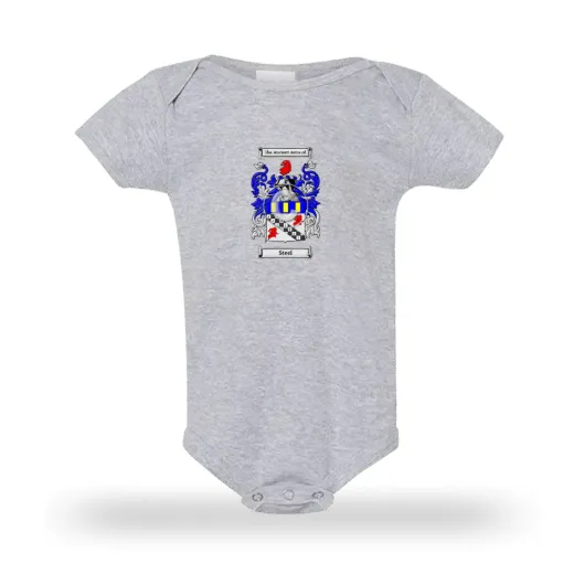 Steel Grey Baby One Piece