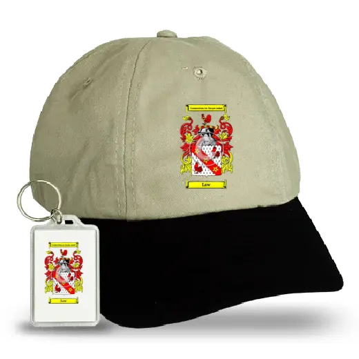 Law Ball cap and Keychain Special