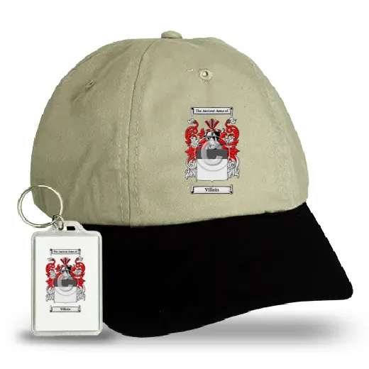 Villain Ball cap and Keychain Special