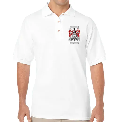 Clayborne Coat of Arms Golf Shirt