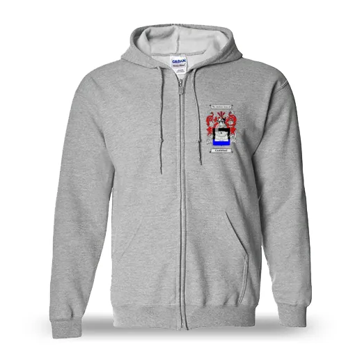 Castleford Unisex Coat of Arms Zip Sweatshirt