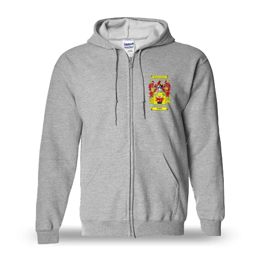 Catley Unisex Coat of Arms Zip Sweatshirt