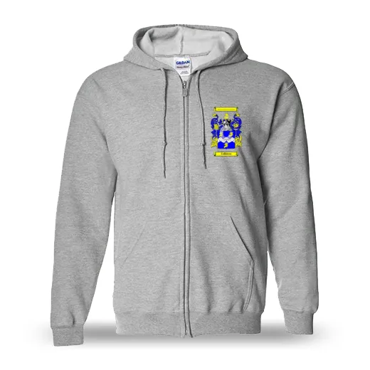 Followes Unisex Coat of Arms Zip Sweatshirt