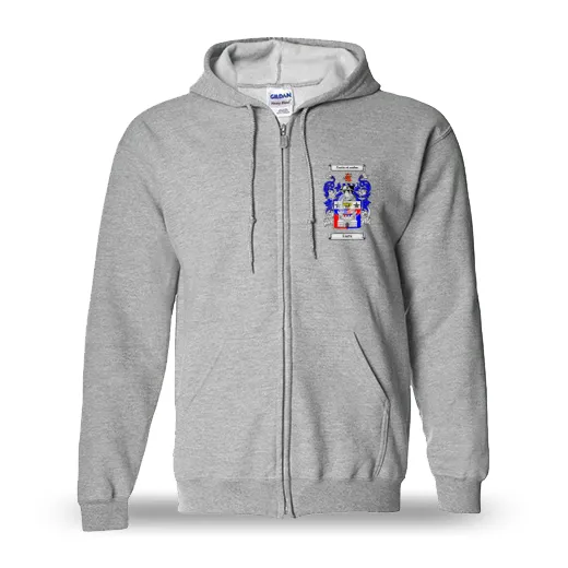 Forts Unisex Coat of Arms Zip Sweatshirt