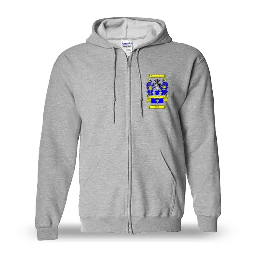 Haar Unisex Coat of Arms Zip Sweatshirt