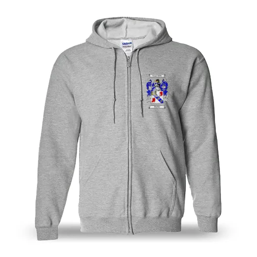 Hazley Unisex Coat of Arms Zip Sweatshirt
