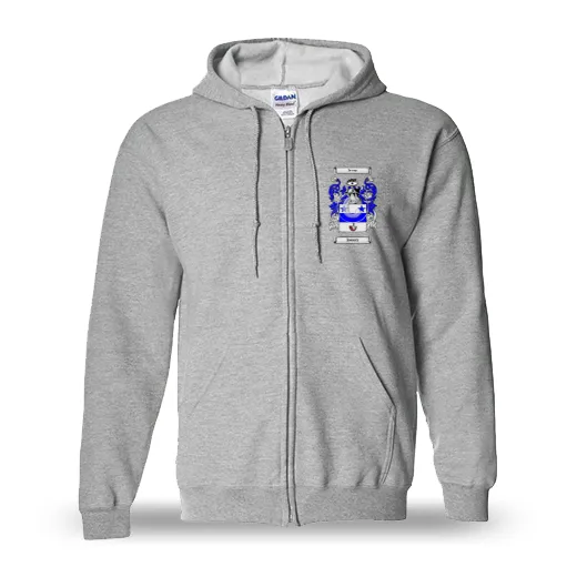 Joussy Unisex Coat of Arms Zip Sweatshirt