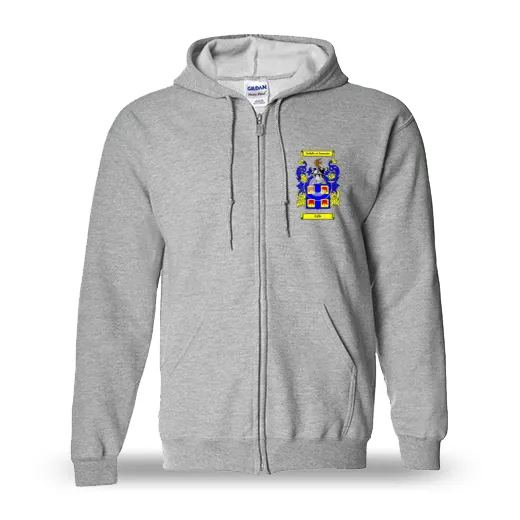Lyle Unisex Coat of Arms Zip Sweatshirt