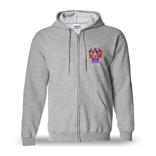 Marmion Unisex Coat of Arms Zip Sweatshirt