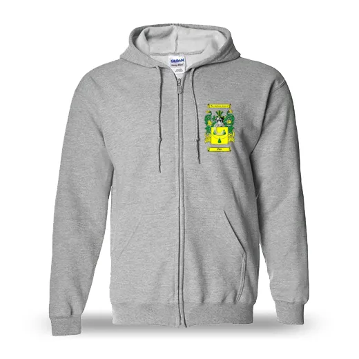 Pire Unisex Coat of Arms Zip Sweatshirt