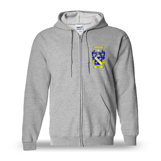 Ragges Unisex Coat of Arms Zip Sweatshirt