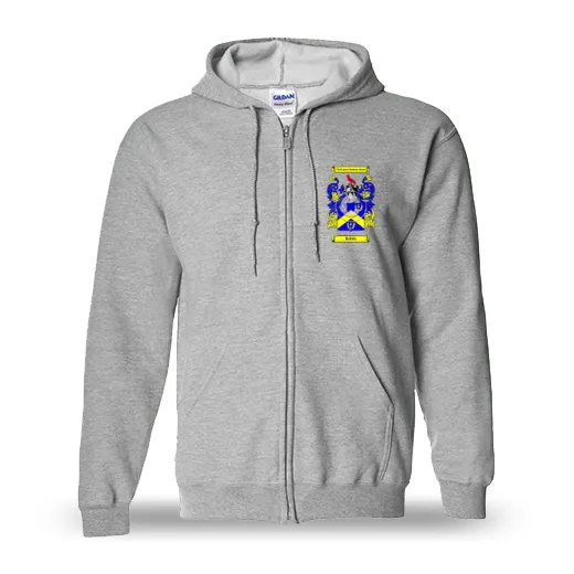 Robin Unisex Coat of Arms Zip Sweatshirt