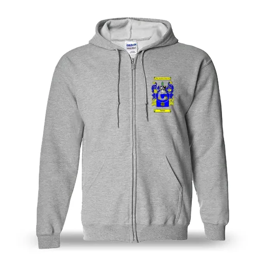 Tuner Unisex Coat of Arms Zip Sweatshirt