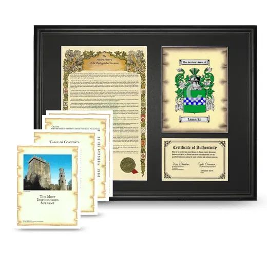 Lamarke Framed History And Complete History- Black