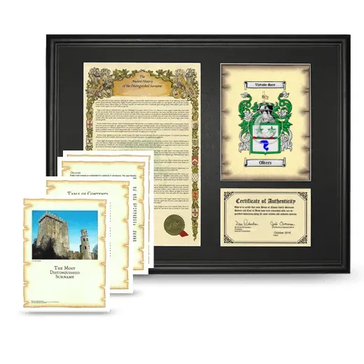 Olters Framed History And Complete History- Black