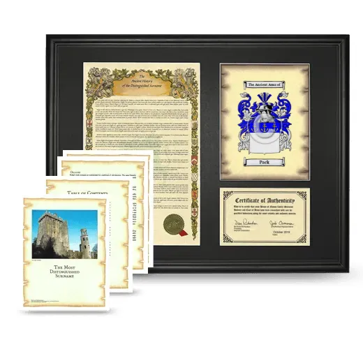 Pack Framed History And Complete History- Black